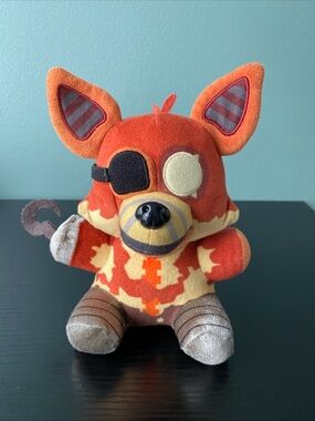Funko Orange Fox Plush with Eye Patch and Hook
